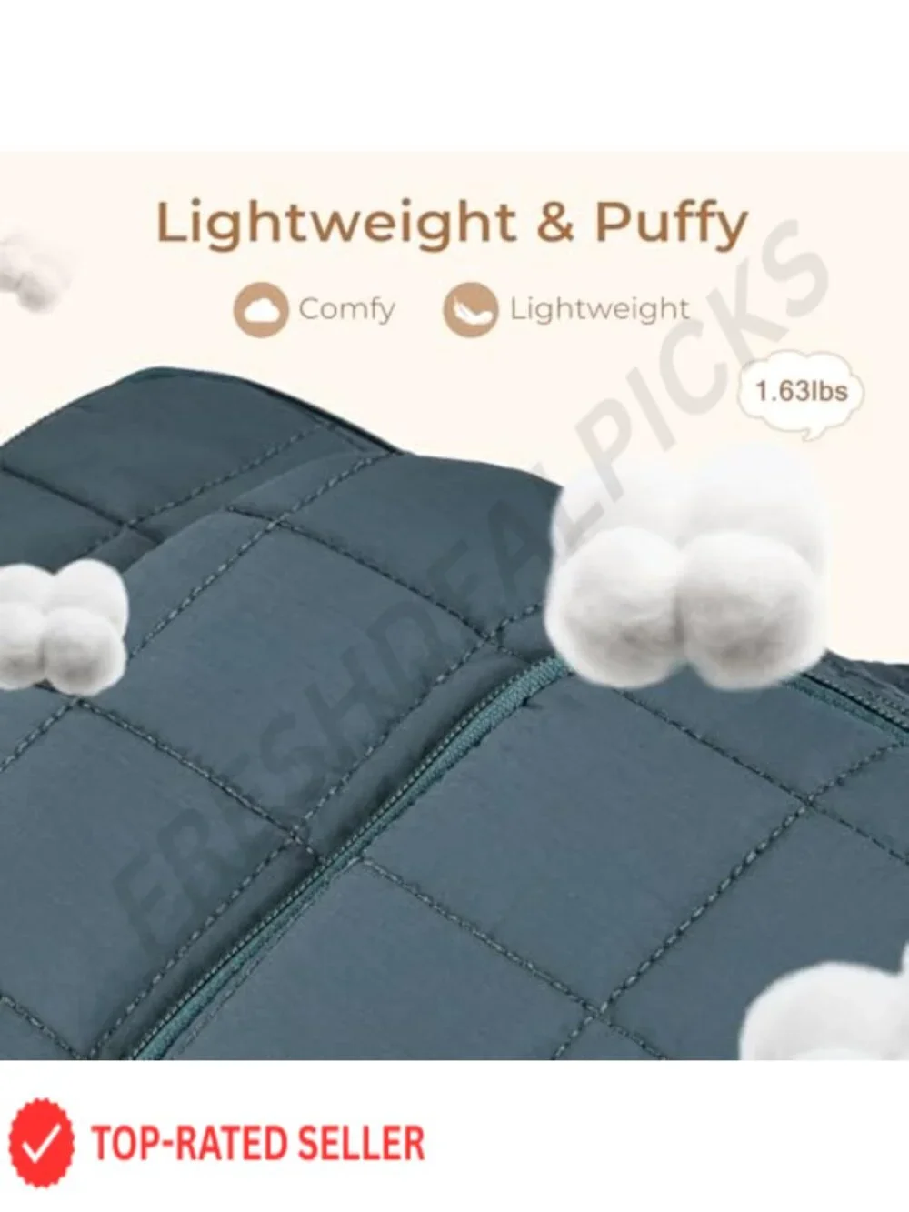 Quilted Backpack with RFID, 17.3 Inch Laptop Travel Backpack, Women's